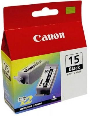 Картридж струйный Canon BCI-15Bk черный