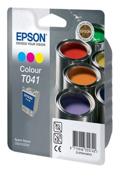 Картридж Epson T041 (C13T04104010) цветной