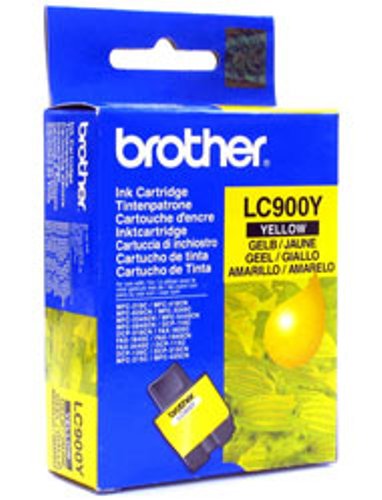 Картридж струйный Brother LC-900Y желтый