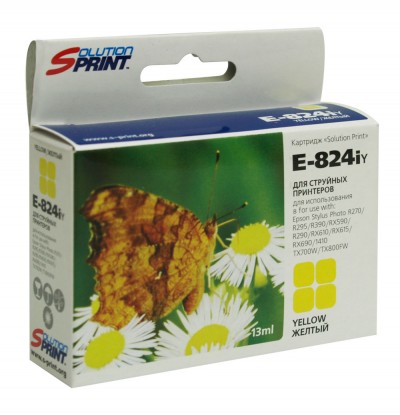 Картридж SP 824iY (T0824/C13T11244A10) для Epson желтый