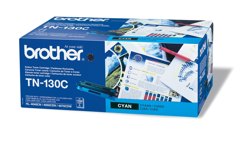 Картридж лазерный Brother TN-130C голубой