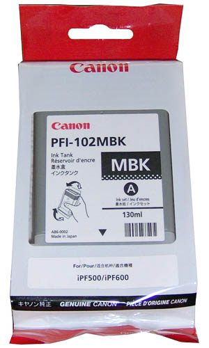 Картридж Canon PFI-102MBK