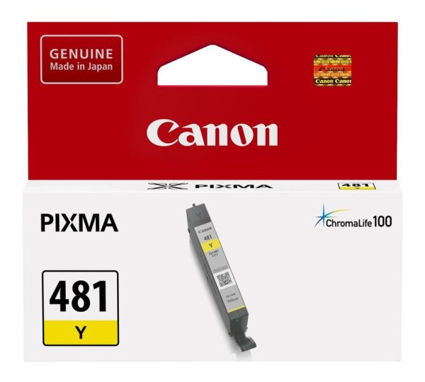 Картридж Canon CLI-481Y
