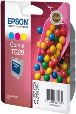 Картридж Epson T029 (C13T02940110) цветной