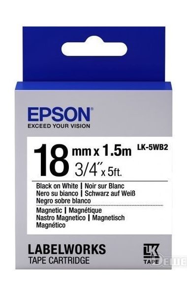 Картридж Epson LK-5WB2 (C53S655001)