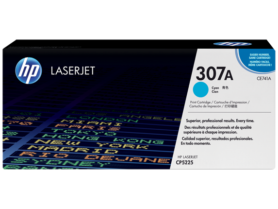 Картридж HP 307A (CE741A)