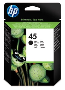 Картридж струйный HP 45 (51645A) черный