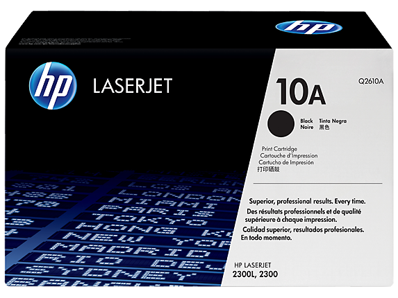 Картридж лазерный HP 10A (Q2610A) черный