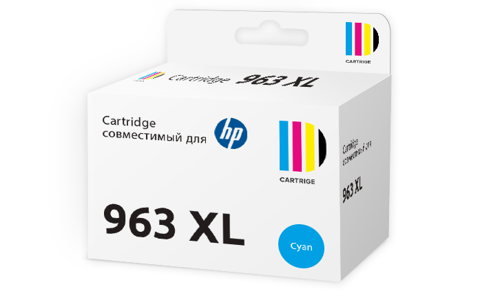 Картридж SP 963XL (3JA27AE) для HP голубой