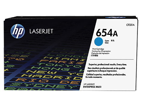 Картридж HP 654A (CF331A)