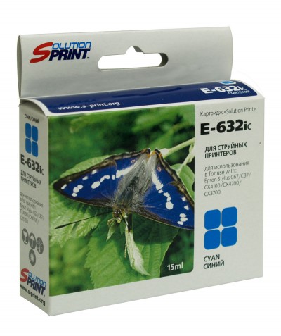 Картридж SP 632iС (T0632/C13T06324A10) для Epson голубой
