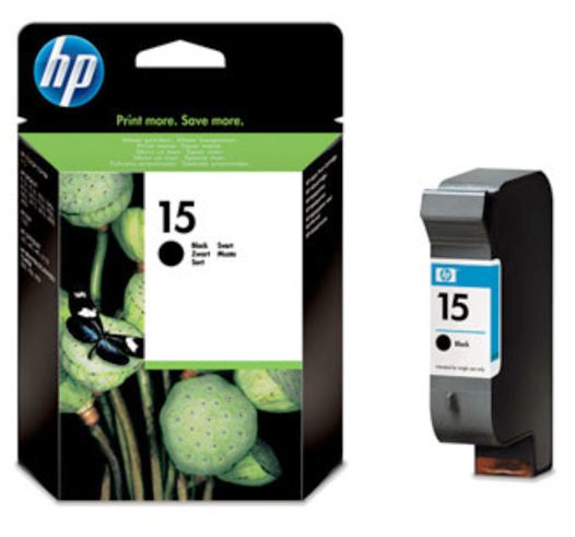 Картридж струйный HP 15 (C6615DE) черный