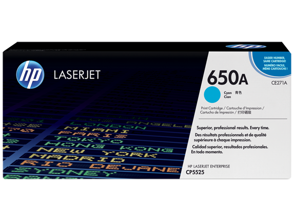 Картридж HP 650A (CE271A)