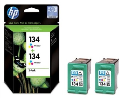 Комплект картриджей HP 134 (C9505HE) 2 цветных