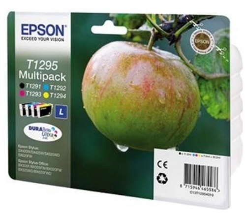 Комплект картриджей Epson T1295 (C13T12954010/C13T12954011/C13T12954012)