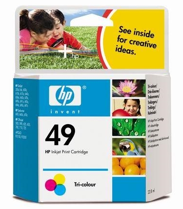 Картридж HP 49 (51649NE) цветной