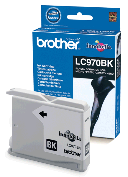 Картридж струйный Brother LC-970BK черный