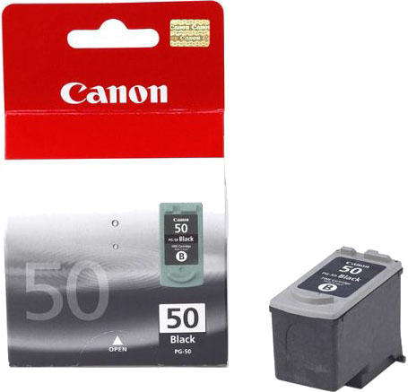 Картридж струйный Canon PG-50 черный