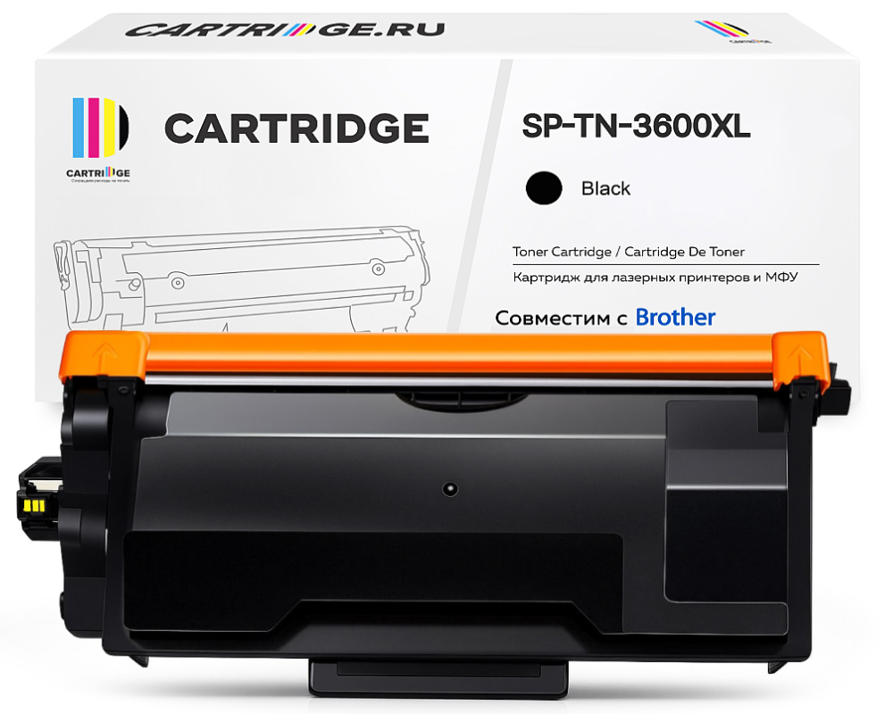 Картридж SP TN-3600XL для Brother черный (с чипом)