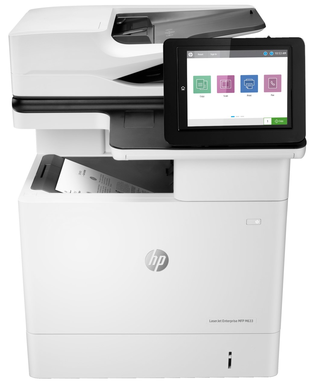 HP LaserJet Enterprise MFP M633fh