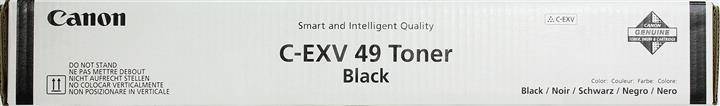 Картридж Canon C-EXV49 BK оригинал
