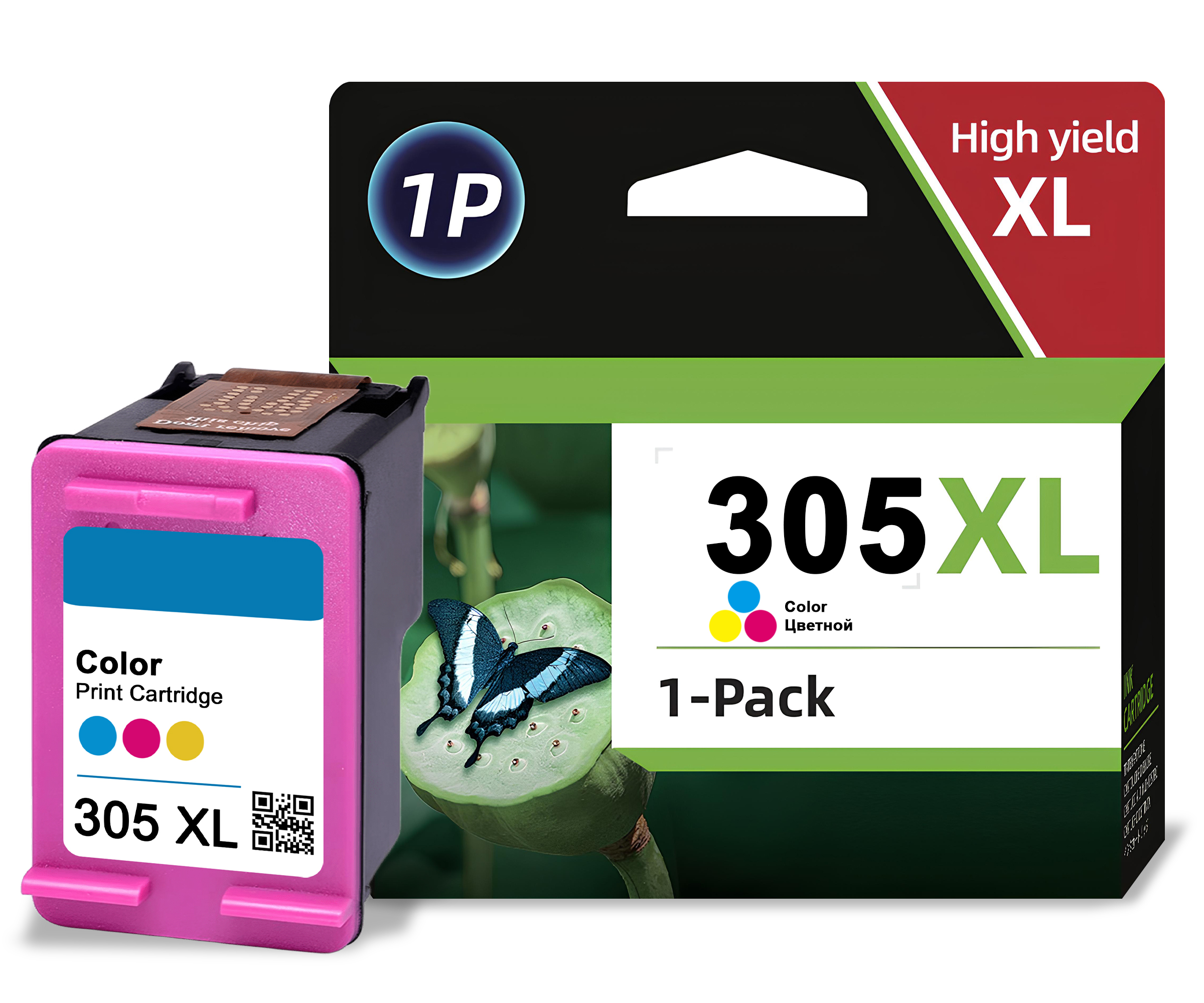Картридж HP 305XL (3YM63AE) OEM.ref цветной