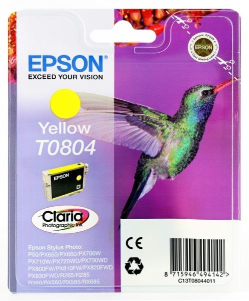 Картридж Epson T0804 (C13T08044010/ C13T08044011)