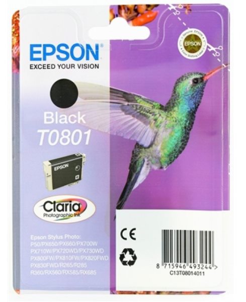 Картридж Epson T0801 (C13T08014010/ C13T08014011)