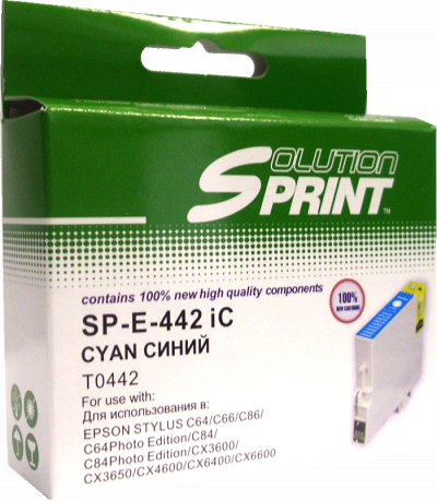Картридж SP 442iС (T0442/C13T04424010) для Epson голубой