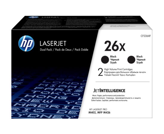 Картридж HP 26X (CF226XF) Dual Pack