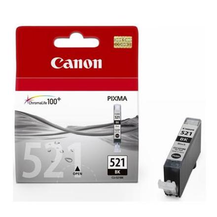 Картридж струйный Canon CLI-521Bk черный
