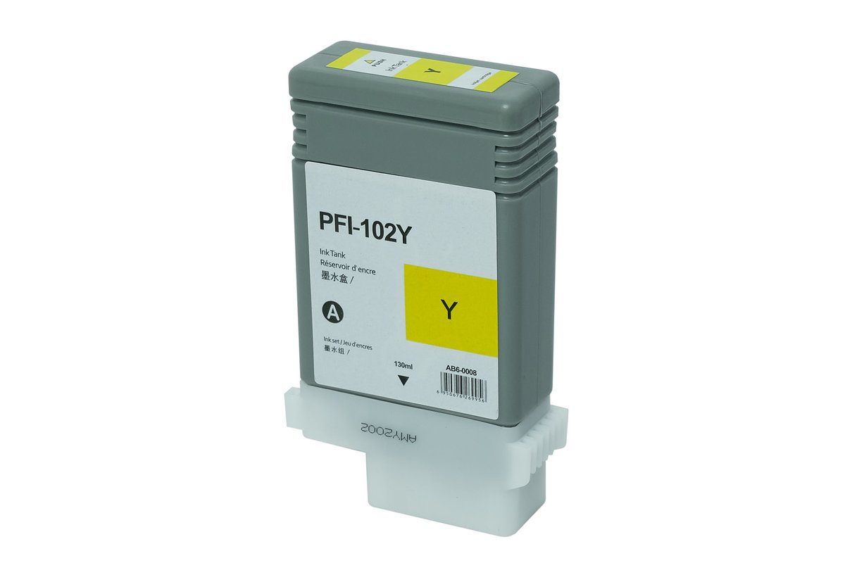 Картридж SP PFI-102Y (0898B001) для Canon, желтый