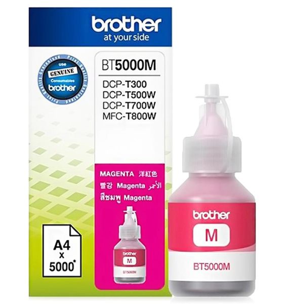 Бутылка с чернилами Brother BT5000M