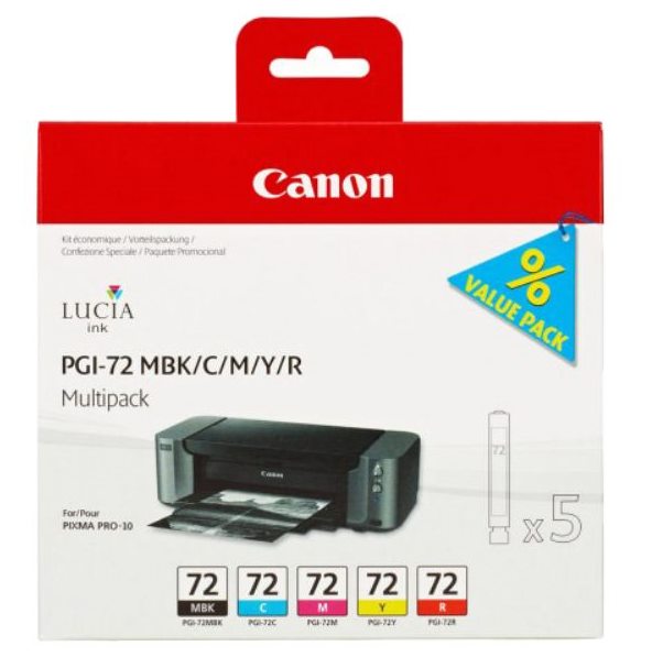 Комплект картриджей Canon PGI-72 (6402B009) 5 цветов