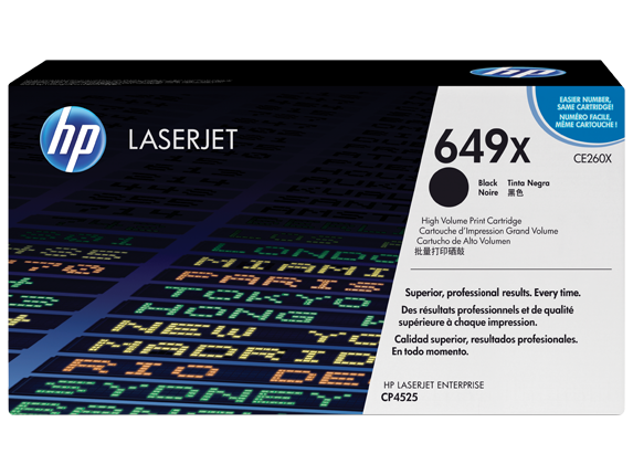 Картридж HP 649X (CE260X)