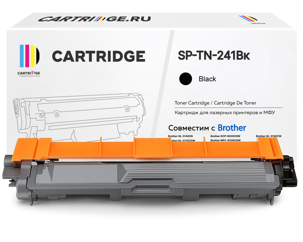 Картридж SP TN-241 Bk для Brother, черный