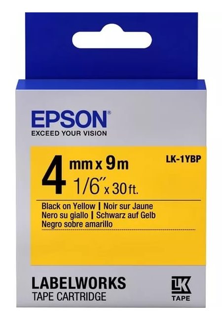 Картридж Epson LK-1YBP (C53S651002)