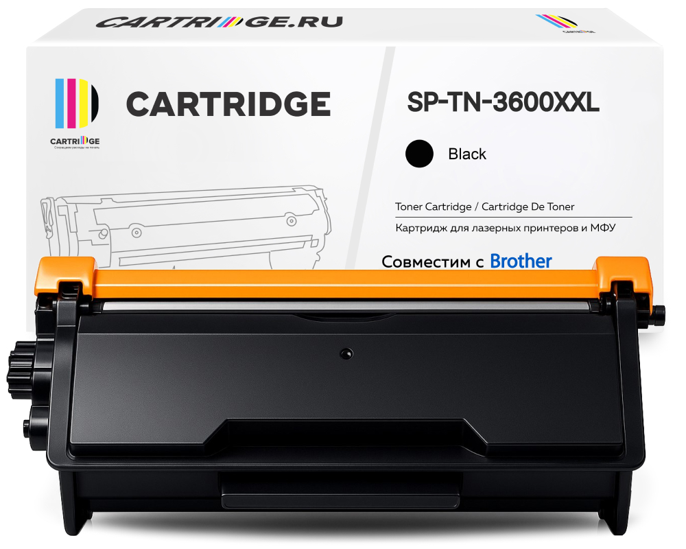 Картридж SP TN-3600XXL для Brother черный (с чипом)