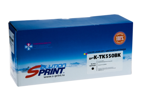 Картридж SP TK-550K для Kyocera черный