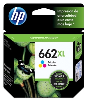 Картридж HP 662XL (CZ106AL) цветной