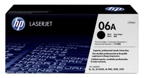 Картридж лазерный HP 06A (C3906A) черный