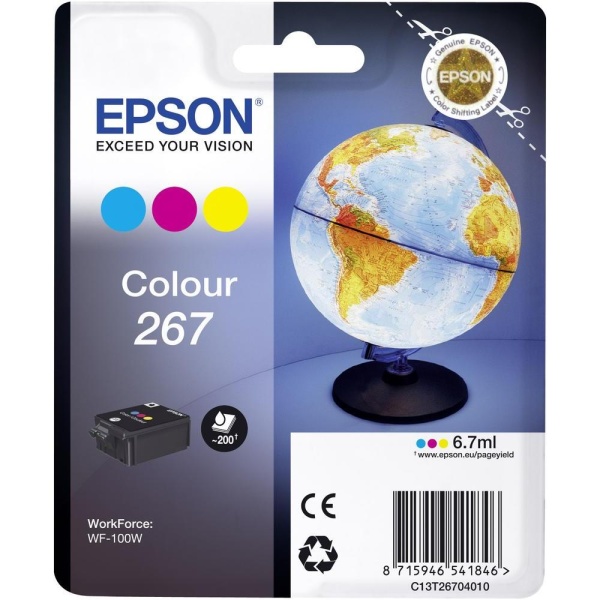 Картридж Epson 267 (C13T26704010) цветной