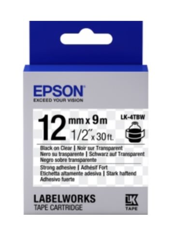 Картридж Epson LK-4TBW (C53S654015)