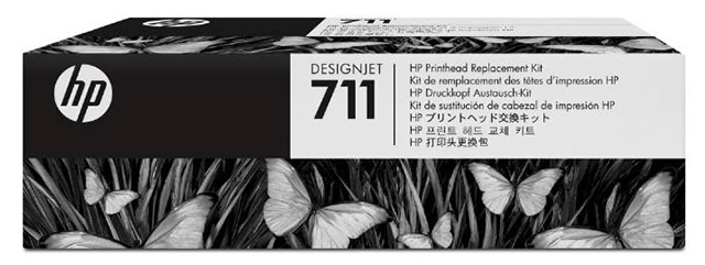 Комплект для замены печатающей головки HP 711 (C1Q10A)