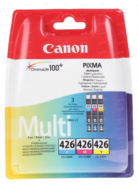 Комплект картриджей Canon CLI-426 (3 цвета)