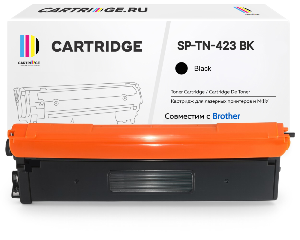 Картридж SP TN-423 Bk для Brother, черный