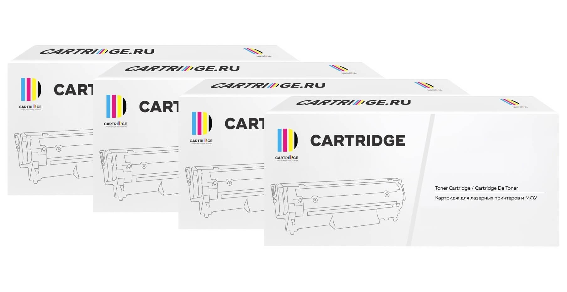 Комплект картриджей SP C-EXV 65 для Canon (4 цвета)