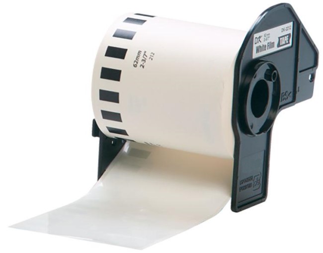 Лента SP DK22212 (Brother DK22212) 62 мм х 15.2 м, черный на белом