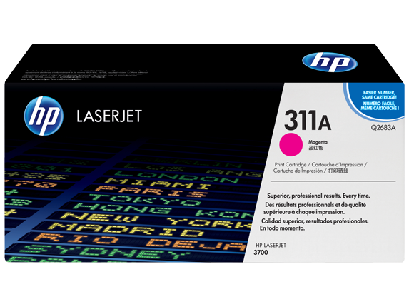 Картридж лазерный HP 311A (Q2683A) пурпурный
