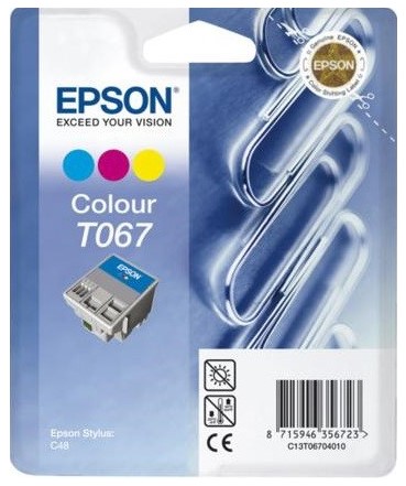 Картридж Epson T067 (C13T06704010) цветной